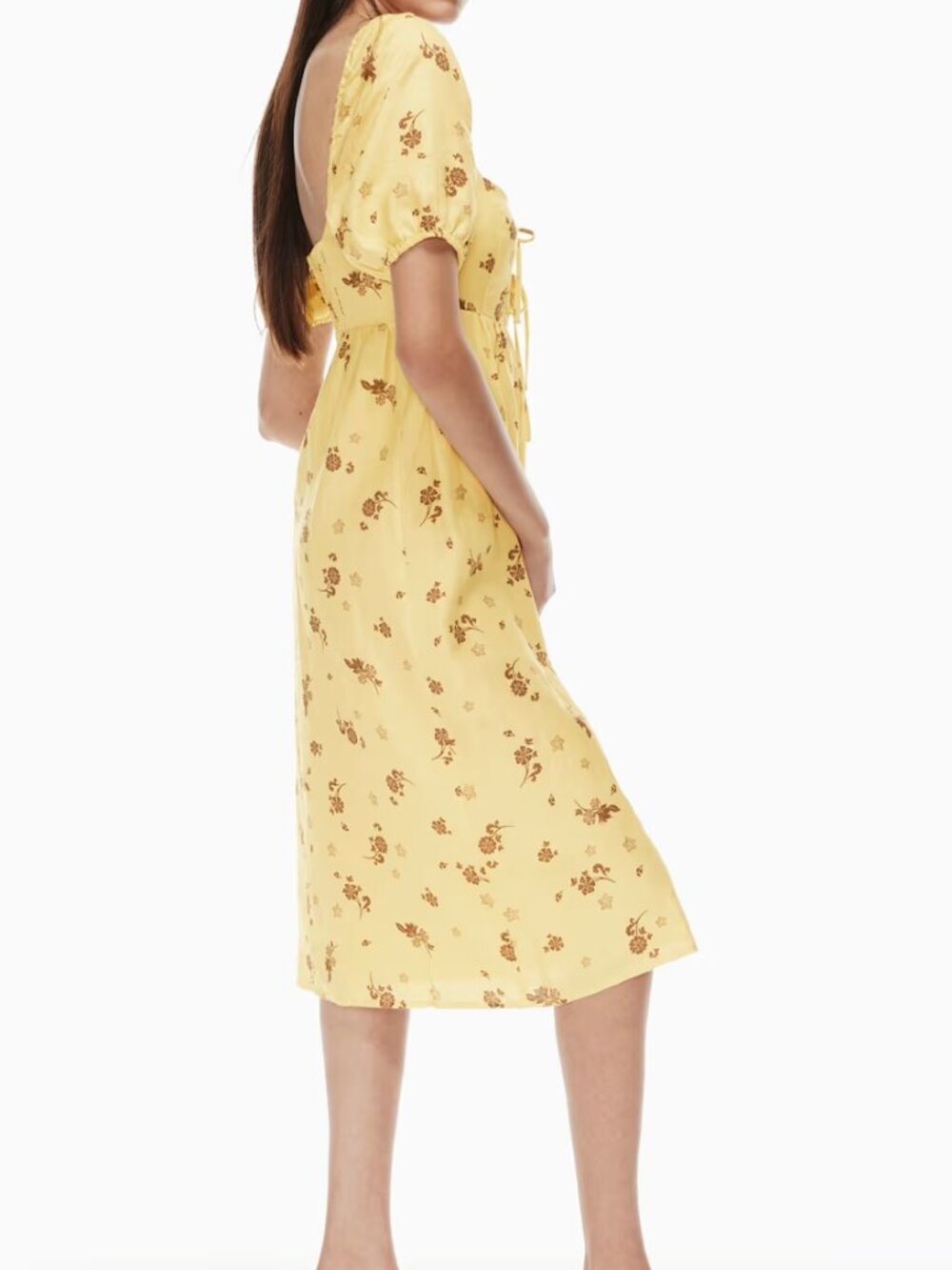 Aritzia Wilfred Organic Linen Midi Dress | 6 | Medium - Picture 4 of 10